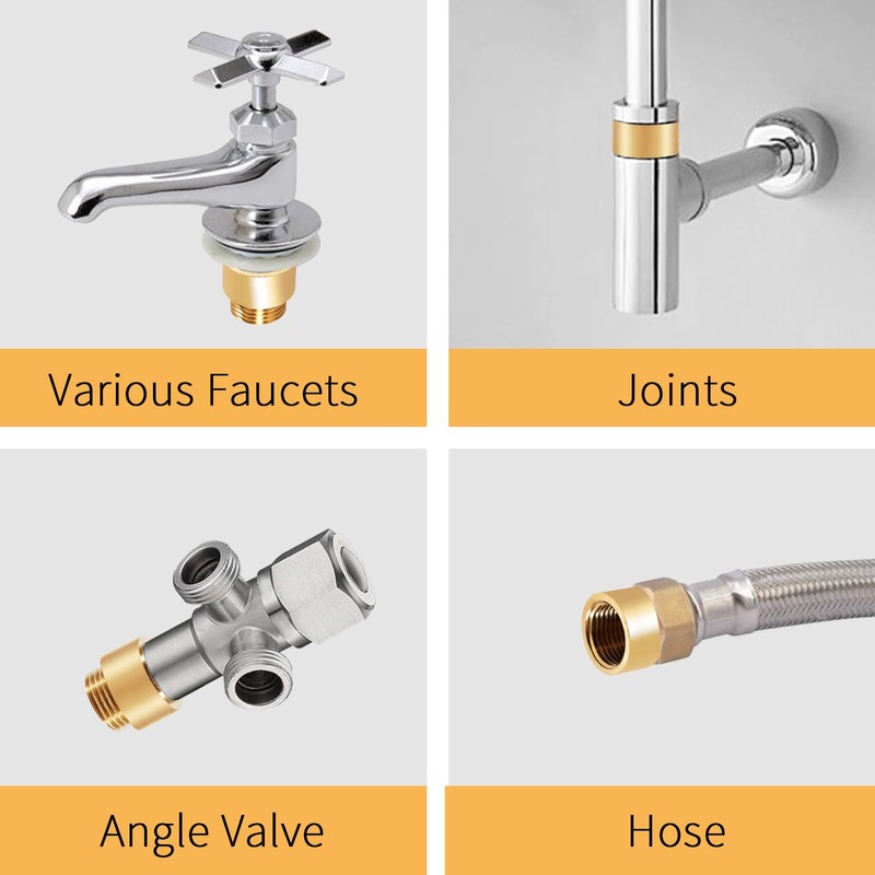 Tap Extension 1/2 Inch x 15 mm, 1/2 Inch Female