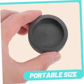 5PCS Round Graphite Ingot Mould Crucible Mould for Casting Silver Metal Aluminum Copper Brass Melting Refining (Black)