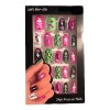 Susett Skull Store Uñas Postizas Punk Color Mix Slull