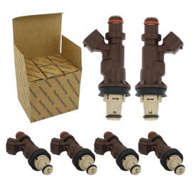 Gautory - Inyectores de combustible compatibles con Toyota 1999-2002 4Runner 1999-2004 Tacoma 2000-2004 Tundra 3.4L V6 reemplaza 23209-62040 2172933 juego de 6