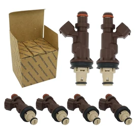 Gautory - Inyectores de combustible compatibles con Toyota 1999-2002 4Runner 1999-2004 Tacoma 2000-2004 Tundra 3.4L V6 reemplaza 23209-62040 2172933 juego de 6