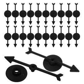 Holibanna 25pcs Board Game Arrow Spinners Plastic Arrow Spinners Arrow for Party Home Using DIY Projects