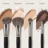 C-LUX Set De 24 Brochas De Maquillaje Bear Collection: Elegante