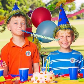 Birthday Girls Boys Button Pin Birthday Pins Brooch Birthday Party Lapel Pin Corsage Birthday Badge Pins Tinplate Badge Pin for Birthday Party Costume Accessory Daughter Son (Boy)