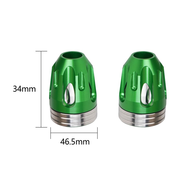 Motikvans Motorcycle Bar End Cap Grip End for Kawasaki Ninja