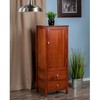 Yardlio Wood Halifax 5-Drawer Cabinet: Versatile, Compact Storage Solution
