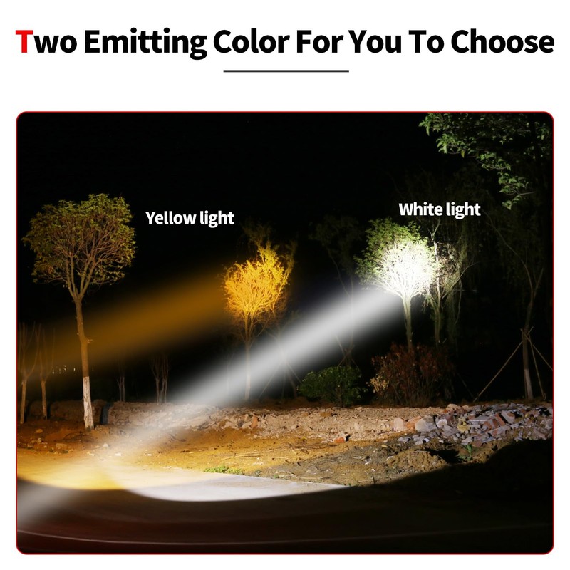 Vanvale Superbright LED Handheld Searchlight Tactical Waterproof Spotlight High Power