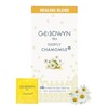 Goodwyn Chamomile Tea – 100 Tea Bags | Real Chamomile Flowers | Caffeine-Free | Floral Infusion | Non-Bitter Taste | Plastic-Free, Biodegradable Bags | Grown in India