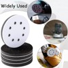 Soft Density Interface Pads 5 Inch 8 Holes Hook and