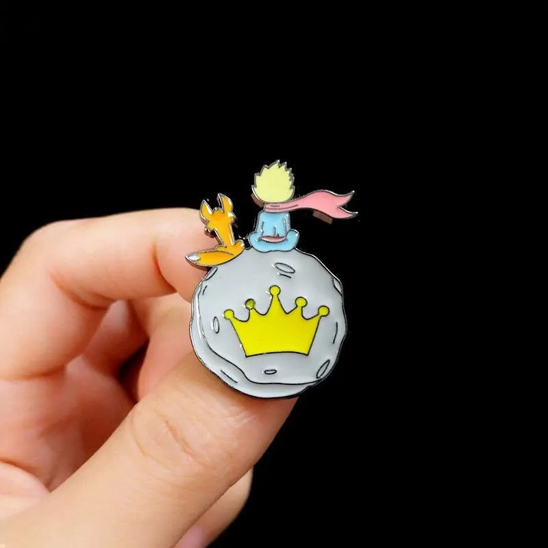 Insignia Del Principito Broche Del Príncipe Estrella Zorro J