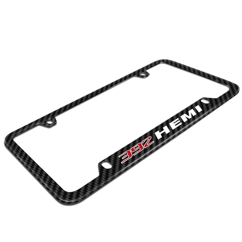 iPick Image Made for HEMI 392 Black Real 3K Carbon