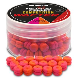Haldorado 4S Method Pellet Competition Fishing Bait, 5 mm, Slow Dissolving, Ring Compatible, Papaya & Mango Flavour