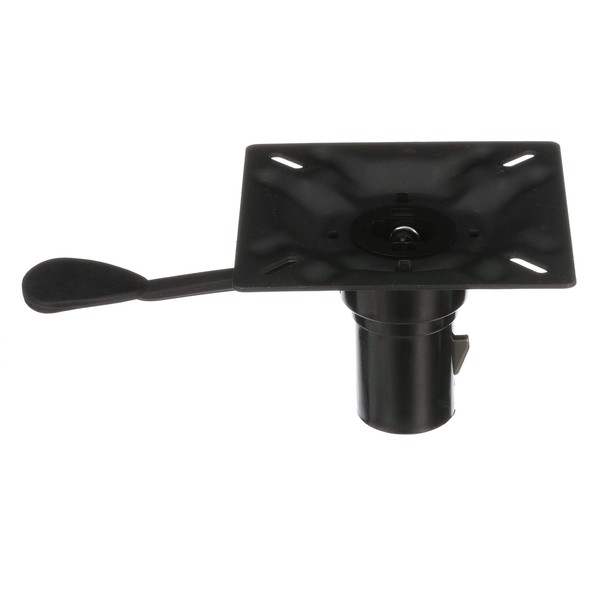 Attwood 238152-7 238 Series Seat Mount, Plated Steel, 3-Degrees Tilt, Right-Side Handle, Meets ABYC Code AO