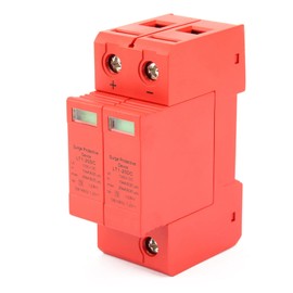 2P Surge Arrester DC 1000V Low Voltage Arrester for Home Surge Protection 10KA ~ 20KA Rail Mounting