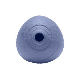 RUFFWEAR Huckama Dog Toy, Interactive Whistle Throw/Catch/Fetch Game Made of Natural Rubber, Bouncing Egg Shaped Ball for Indoor and Outdoor Use, Boredom Breaker, Heliotrope Purple