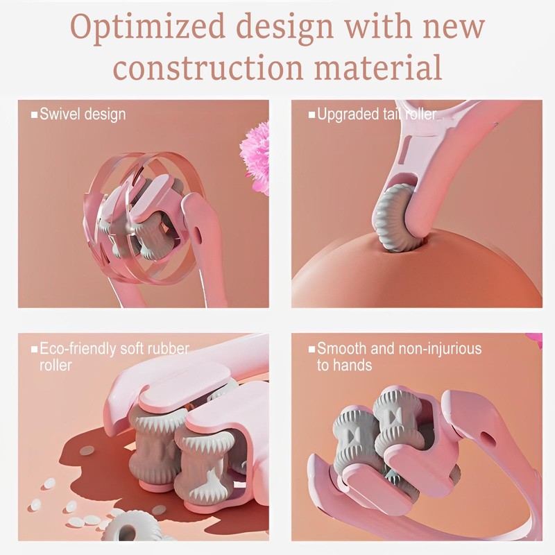 Suuwwn Finger Massager Set, 2 Pieces Hand and Finger Massager,