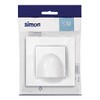 Simon 10 Cable Outlet White
