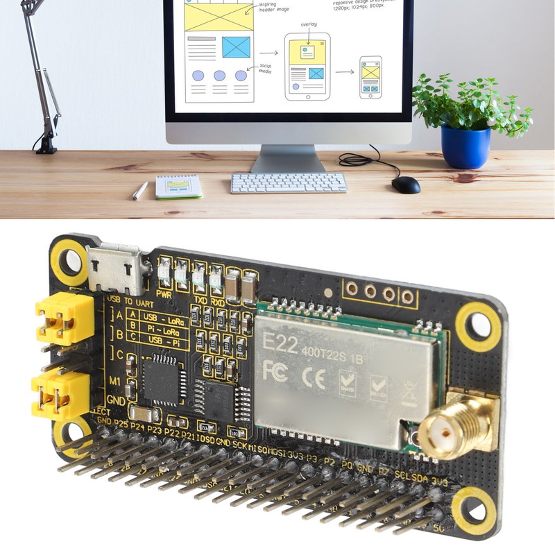AM 020 LoRa HAT SX1268 Board 433MHz 470MHz 868MHz 915MHz