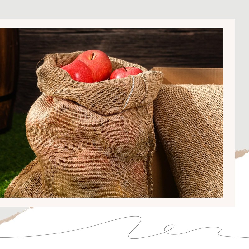 Windyun 12 Pack Potato Sack Race Bags Burlap Bags with