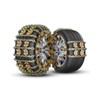 KYX Tire Chains for Car/SUV/Pickup Truks, Adjustable Universal Emergency Snow
