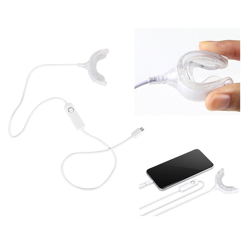 Teeth Whitening LED Light Portable Gentle Teeth Whitening Accelerator Light