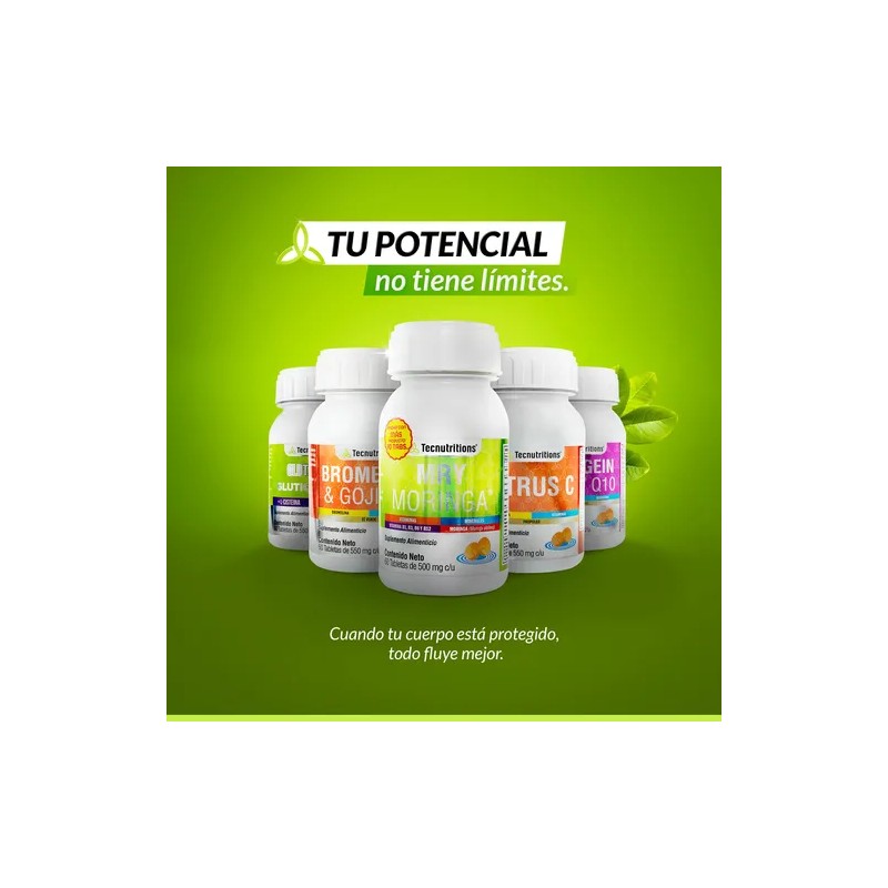 Suplemento Moringa Complejo Inositol Energía Bienest