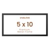 Vivelove 5x10 Metal Picture Frame, Black Aluminum Picture Frames with