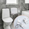 5 Pcs Toilet Paper Dispenser Key with 5 Pcs Key