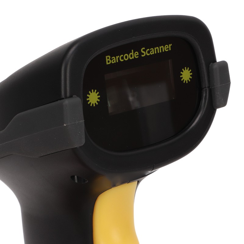 Barcode Scanner 2.4G Wireless 1D Bar Code Reader Tool with