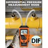 DMT01 Digital Manometer POROMETISTO, Manual Calibration Custom Zero
