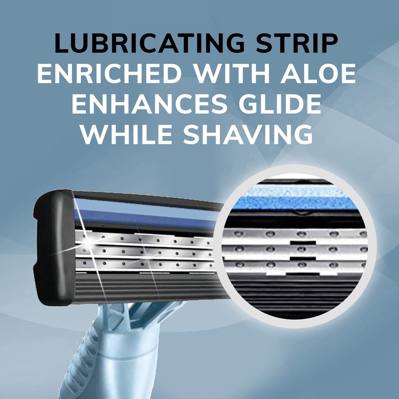 BIC Flex 3 Men’s Disposable Razors With 3 Blades, For