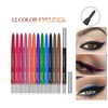 FantasyDay 12 Farben Wasserfest Wischfester Eyeliner Cremig Weiche Textur Eyelinerstift