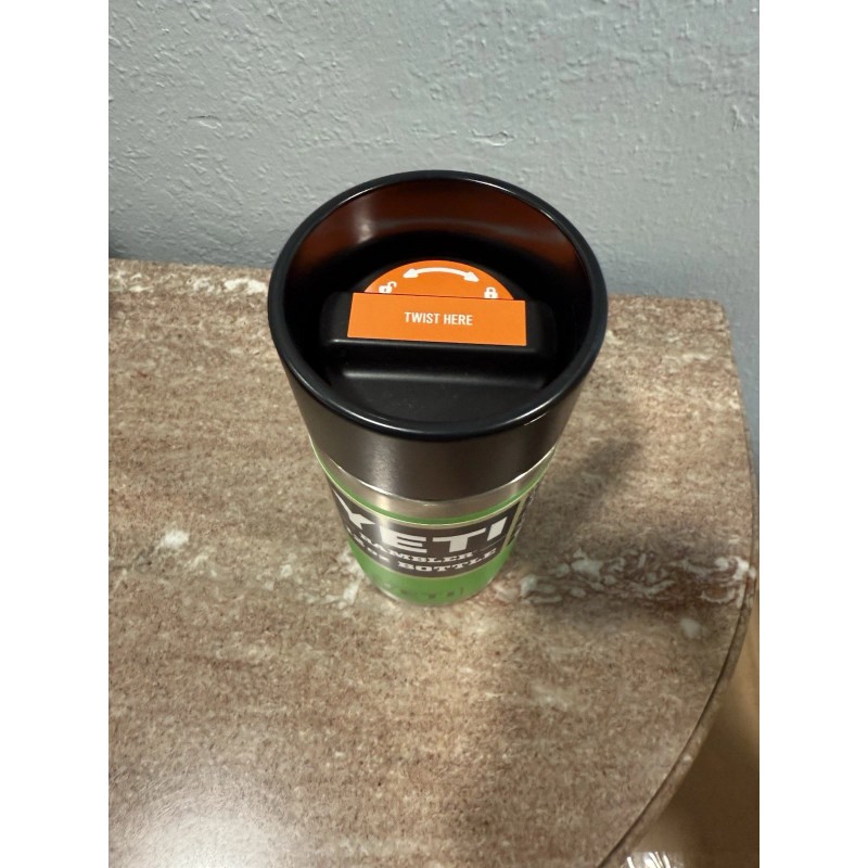 Yeti Rambler 12 oz Hot Shot Coffee Bottle Canopy Green