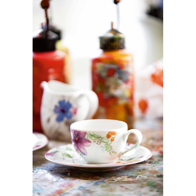Villeroy & Boch Mariefleur Basic Kaffeetasse mit Untertasse 2tlg.