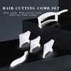 NebulaBloom Professional Hair Cutting comb, Fading Comb, Dual-Layer Fast and