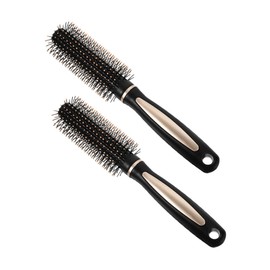 IWOWHERO 2pcs Static Brush for Women Men Detangling Hair Comb Massage Scalp Travel Hair Brush