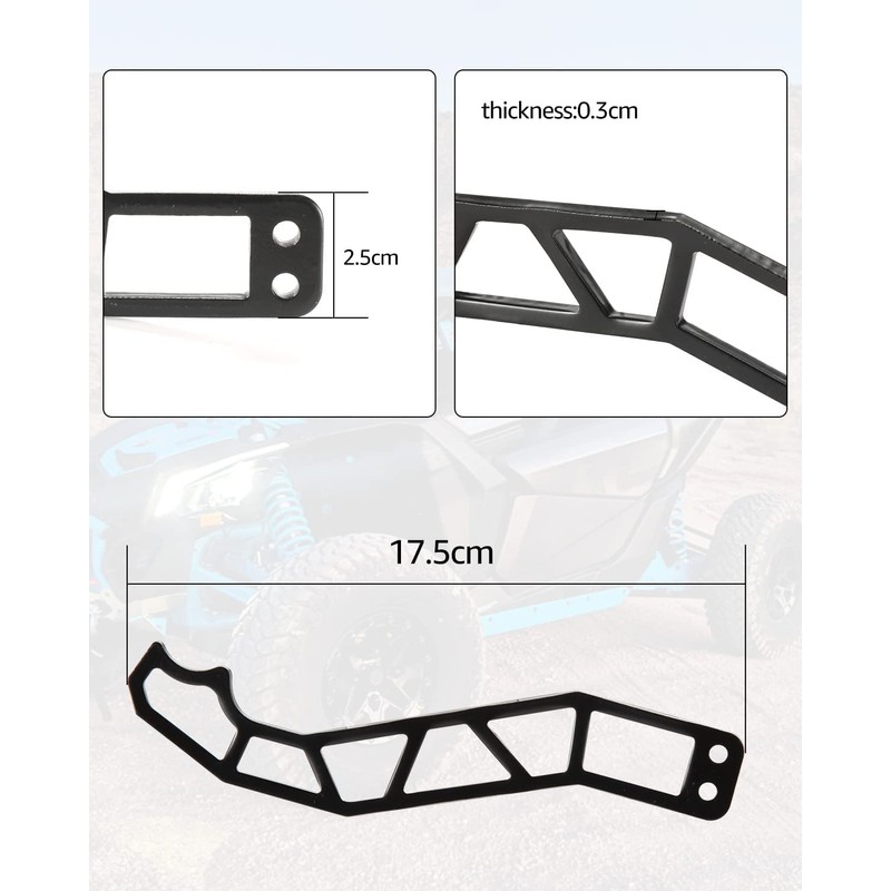 A & UTV PRO UTV Door Latches for 2017-2025 Can