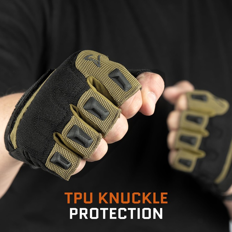 ACE Schakal Fingerless Gloves - Tactical Gloves without Fingers -