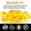 MENXI Vitamin K2 200 MCG with D3 5000 IU Supplement