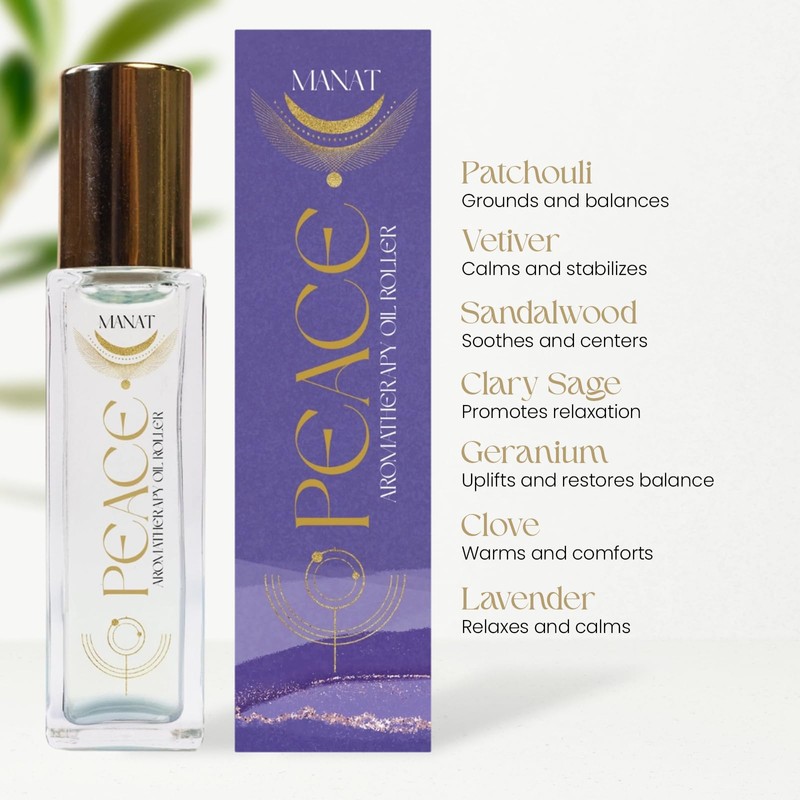 Manat Peace Aromatherapy Roller 10ml
