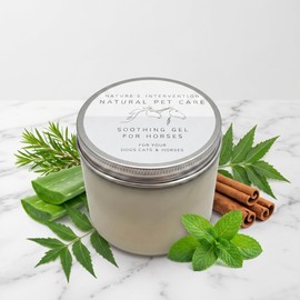 Nature's Intervention Soothing Equine Aloe Gel, Neem, 200g