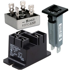 Golf Cart Charger 30A 48VDC Club Car Powerdrive 2 Charger Repair Kit 22110 Model