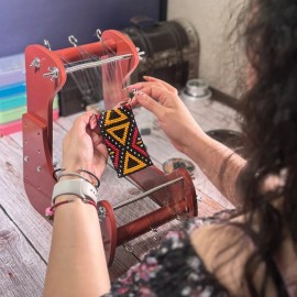 Beadsmith Beading Loom BEADSMITH Wood Kit +Instructions adjustable 5.5" x 7.5"-10.5"(BLW