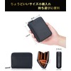 Men's Genuine Leather Coin Case, Mini Wallet, 8 Card Slots,