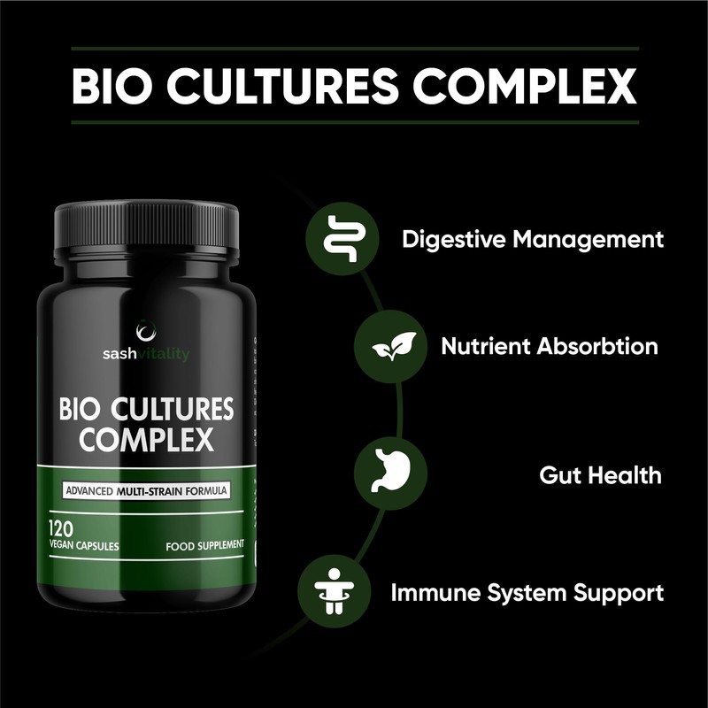 Bio Cultures Complex Probiotics & Prebiotics - 435 Billion CFU
