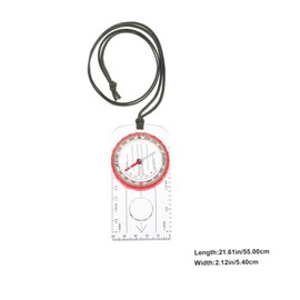 Mipcase 1 Set Multi Function Compass Portable Hiking Navigation Tool for Camping and Student Use Small Pocket Compass with High Accuracy