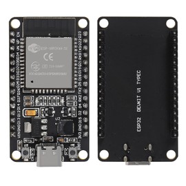 4pcs Type-C 30pins CP2102 ESP-WROOM-32 ESP32 ESP-32S Development Board 2.4GHz Dual-Mode WiFi + Bluetooth Dual Cores Microcontroller Processor Integrated with Antenna RF AMP Filter AP STA