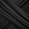 CV Linens 11088us Cross Back Spandex Chair Cover | Black