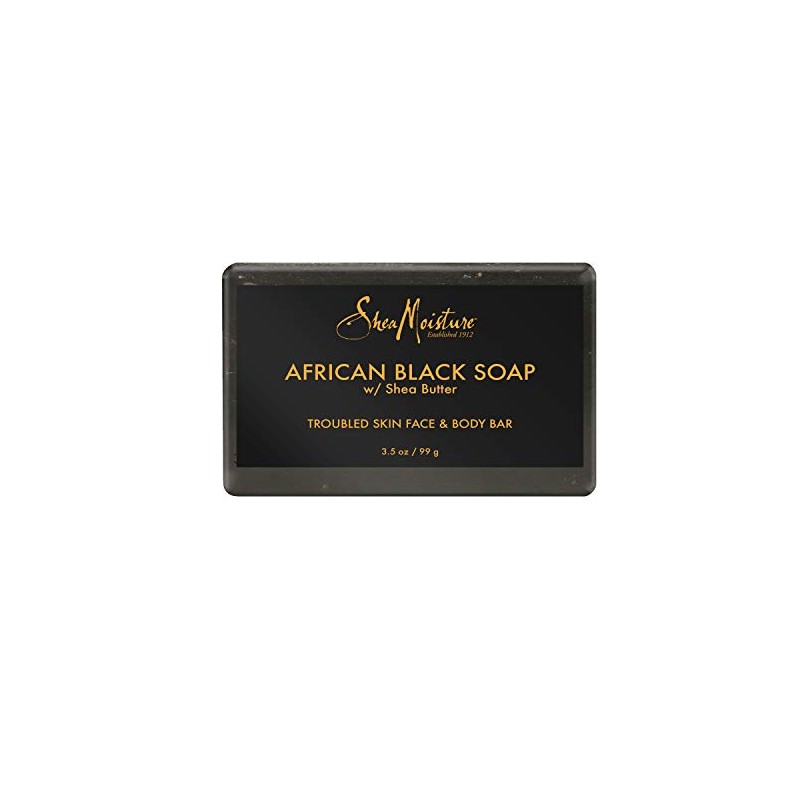 Shea Moisture Organic African Black Soap Acne Prone Face &