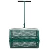 CHARMMA Compost Spreader Green Steel Standard Height-Adjustable,Compost Aerators-4009271